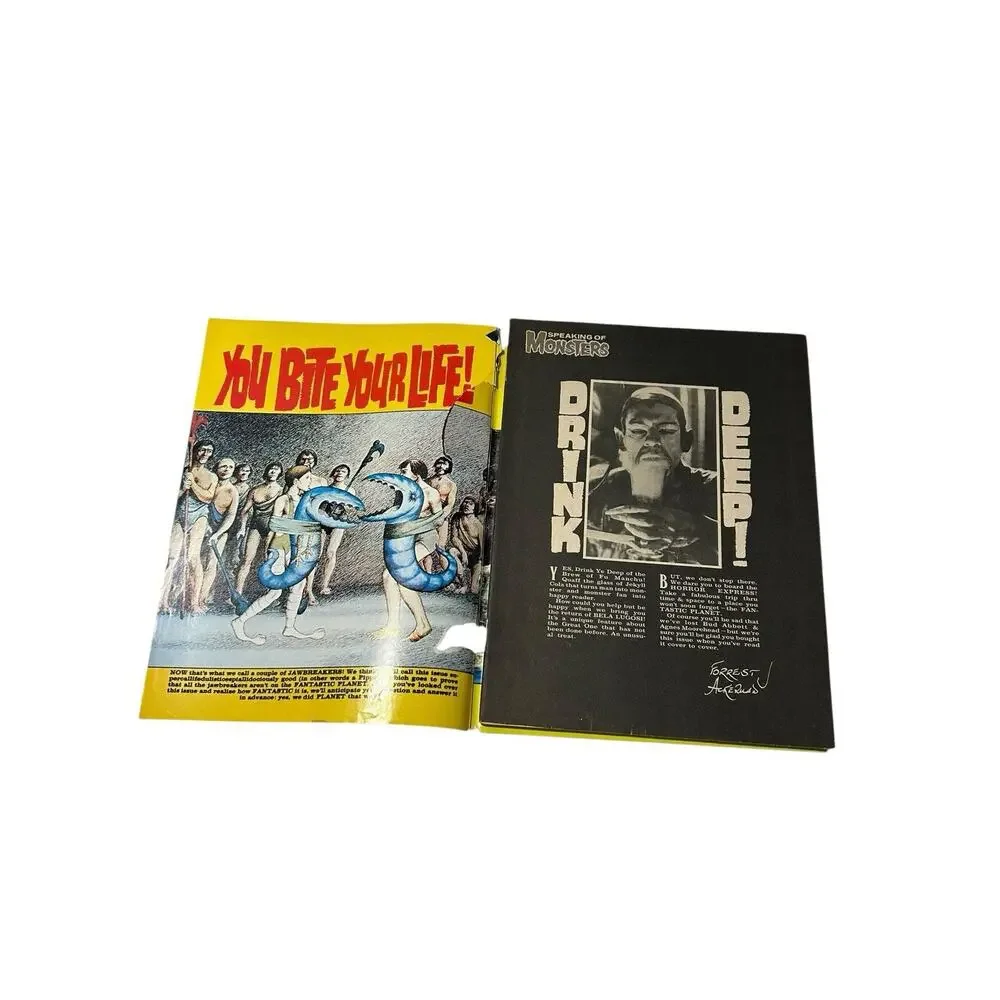 December 1974 FAMOUS MONSTERS OF FILMLAND #112 Magazine 4pix